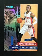2016-17 Panini Aficionado Artists Proof #9 Reggie Jackson Detroit Pistons