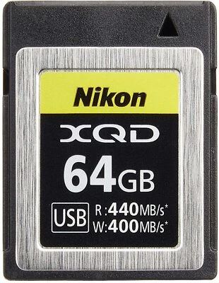 Nikon XQD Memory Card 64GB MC-XQ64G - Image 1 of 2