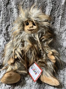 VTG Douglas Cuddle Toy MONKEY APE CHIMP BIGFOOT Plush Stuffed Animal NEW Tag - Picture 1 of 13