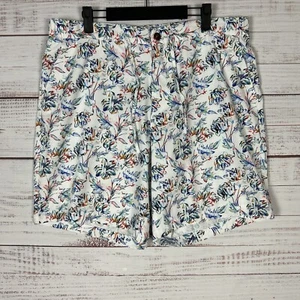 Pantalones Cortos Robert Graham Para Hombre Boardshorts Talla 38 Calce Clásico 8.5 Entrepierna Cintura Elástica - Imagen 1 de 8