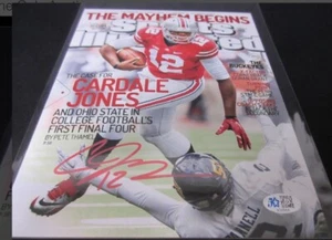Cardale Jones Signed Ohio State Buckeyes 8x10 Photo COA - Picture 1 of 3