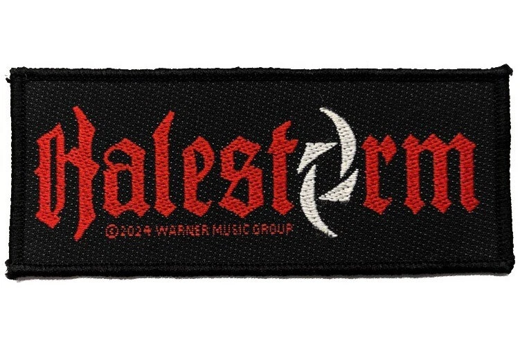 Halestorm - Logo - 4" x 1.75" Printed Woven Patch - Image 1 of 1