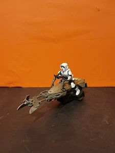 2015 Spinmaster RC Star Wars Stormtrooper Scout Speeder Bike Vehicle Toy Only - Picture 1 of 3