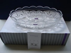 Marquis by Waterford Finley Oval Bowl With Tray Ensemble 40028133 UNUSED NIB - Picture 1 of 24