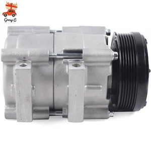 A/C Air Conditioner Compressor & Clutch Assembly For Ford Mustang 4.6L 1996-2006 - Foto 1 di 7
