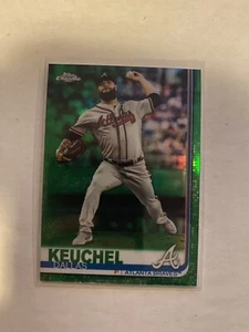 2019 Topps Chrome Dallas Keuchel Green Refractor /99 - Picture 1 of 2