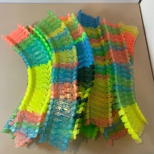 Huge Lot of Magic Tracks Trax Glow in the Dark + Dinosaur 225" 18+ Feet  - Picture 1 of 5