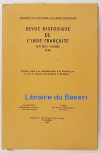 Historische Zeitschrift Französisches Indien Siebter Band 1948 Kollektiv 1948 - Bild 1 von 8