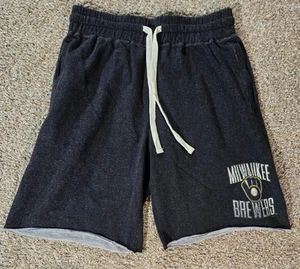 Pantalones Cortos Concepts Sport Milwaukee Brewers Cordón Mediano - Imagen 1 de 5