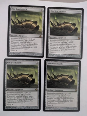 4 Nim Deathmantle Scars of Mirrodin MTG NM Free shipping with tracking - Image 1 of 2