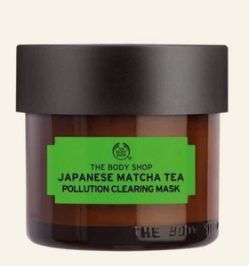 The Body Shop Japanese Matcha Tea Pollution Clearing Mask 75ml New - Picture 1 of 2