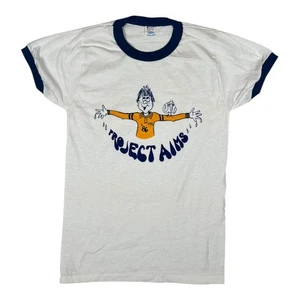 Vintage Project AIMS Ringer Shirt Herren Medium 1986 Made in USA Champion 80s - Bild 1 von 7