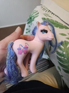 Vintage My Little Pony G1 Princess Royal Pink with Glitter Hair 1991 - Bild 1 von 12