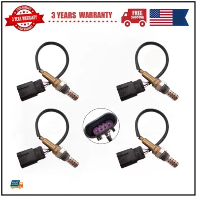 Sensor de oxígeno 4 piezas para Hyundai Santa Fe 3,3 L 2007-2009 Veracruz 3,8 L 2007-2012 Foto 1 de 4