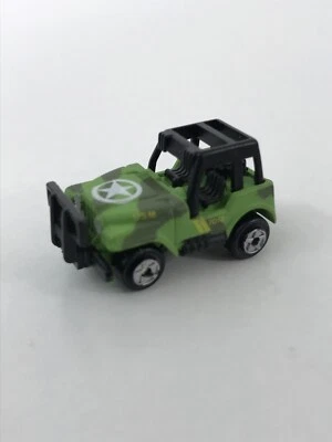 Micro Máquinas Vehículo Ejército Jeep Off Road Stealth Verde Claro Galoob Años 80 RARO Foto 1 de 4