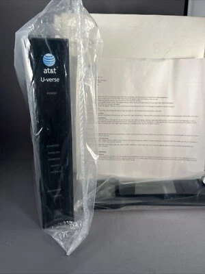 AT&T 2Wire 3801HGV 4-Port 10/100 Wireless G Router 4201-001134-002 - Image 1 of 4