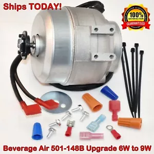 Motor de ventilador condensador Beverage Air 501-148B 115V 6W a 9W ACTUALIZACIÓN - ¡Envío HOY! - Imagen 1 de 11