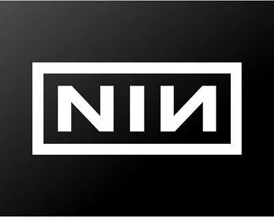 ORACAL Nine Inch Nails NIN Logo Vinyl Decal Laptop Car Window Speaker Sticker