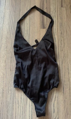 For Love & Lemons Small  Bodysuit Black Victoria's Secret NWT MINT SEXY PANTIES - Image 1 of 4