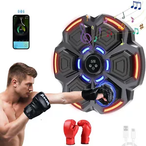 Elektronische Bluetooth Musik Boxmaschine Wandmontage Boxing mit Handschuhen Neu - Bild 1 von 16