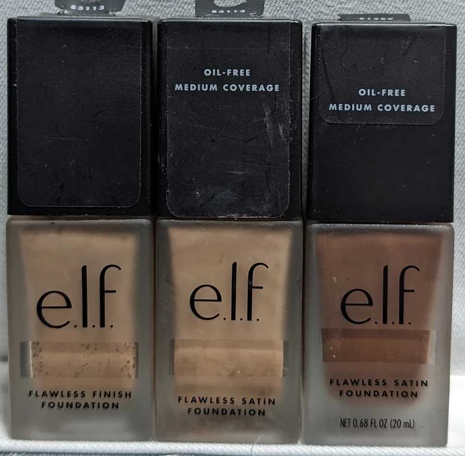 ELF Flawless Finish Foundation Oil-Free Satin Finish - Choose Your Shade - Image 1 of 1