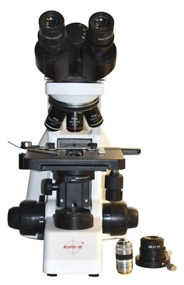 活血显微镜(暗场和布莱特菲尔德)带 Cardoid 油和无限系统 — 第 1/3 张图片