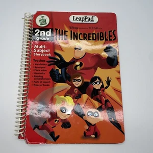 Leap Frog Leap Pad *BOOK ONLY* 2nd Gr. Multi-Subject Storybook: The Incredibles - Picture 1 of 3