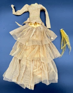 2012 TONNER PRECARIOUS ROMANTIC GOLD OUTFIT ONLY LE 300 NO DOLL NO SHOES - Picture 1 of 7