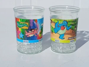 De colección Welch's Jelly Jars Dragon Tales #4 y jugando Dragonball #5 -vendiendo el par - Imagen 1 de 6