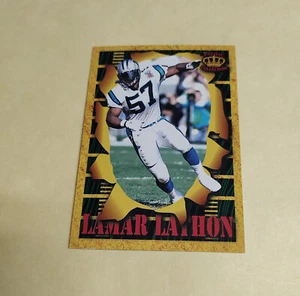 1996 pacific smash mouth football #28 Lamar Lathon Carolina Panthers - Picture 1 of 1