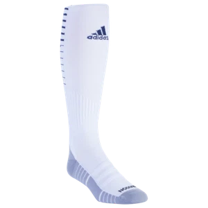 Adidas, Team Speed II Soccer Socks- White / Navy Blue, Youth Size: 13C-4Y - Picture 1 of 5