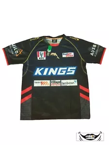 Redcliffe Dolphins 2023 NRL Mens Black Jersey Sizes 2XL - Picture 1 of 2