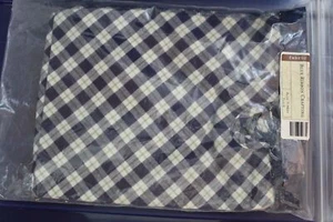 Forro de cesta de artesanía Longaberger 2004 cinta azul a cuadros #28682148 - NUEVO - Imagen 1 de 6