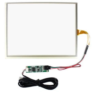 10.4" Touch Panel With USB Controller Card For 10.4inch 1024x768 LCD Screen - Picture 1 of 4