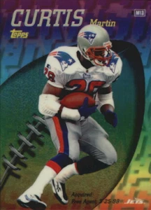 A0820- 1998 Topps Mystery Finest Refraktoren #M13 Curtis Martin - NM-MT - Bild 1 von 2