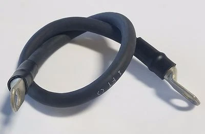 2 Gauge AWG Custom Battery Cable Solar, AUDIO, Power Inverter - Copper Wire 15" - Image 1 of 4