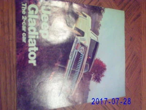 1970 Jeep Gladiator Sales Brochure - Original - Picture 1 of 3