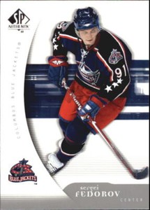 2005-06 SP Authentic #30 Sergei Fedorov - NM-MT