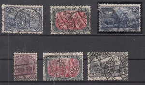 QH24466 / DEUTSCHLAND REICH - 1900 / 1911 GEST. AUSWAHL - CV 345 $ - Bild 1 von 2