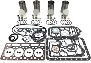 V1702 Overhaul Rebuild Kit With Full Gasket Kit For Kubota Diesel engine - Picture 1 of 3