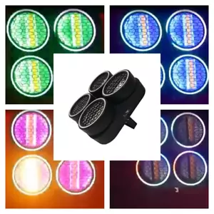 multifunction led blinder colorful 4 eyes pixel retro stage dj light W/backlight - Picture 1 of 6