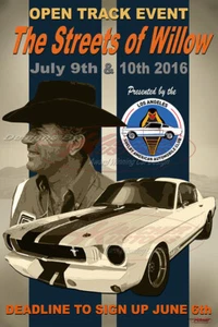Shelby Open track poster from 2016 - Picture 1 of 1