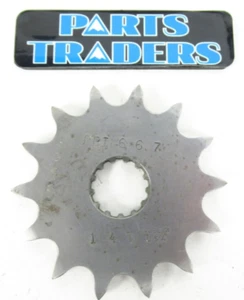 Piñón delantero PBI 14T Suzuki DS250 TS250 TS400 GSF400 Bandit - Imagen 1 de 2