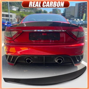 Ala alerón trasero de carbono real para Maserati Gran Turismo convertible 12-14 - Imagen 1 de 17