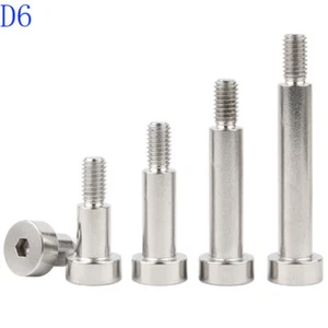 D6 ( M5 x 0.8mm) 304 stainless steel Socket Head Shoulder Bolts Stripper Screws - Picture 1 of 4