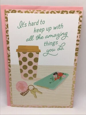 Hallmark Happy Mother’s Day Card SOMEONE SPECIAL 8x5.5 Mom Sister Aunt Daughter - Image 1 of 3