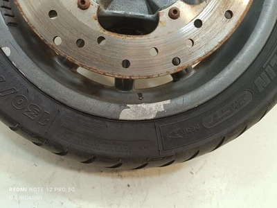 CERCHIO POSTERIORE CON SEGNI DI CORROSIONE PIAGGIO MP3 250CC 2006/2011 - Immagine 1 di 4