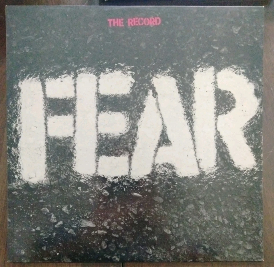 FEAR LP. THE RECORD.  1982 Slash Records 23933-1. - Image 1 of 4