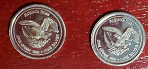 2 Stück American Prospector rund ein Gramm - Bild 1 von 2