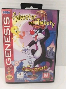 Sylvester und Tweety in Cagey Kapern (Sega Genesis, 1993) ohne Handbuch - getestet - Bild 1 von 4